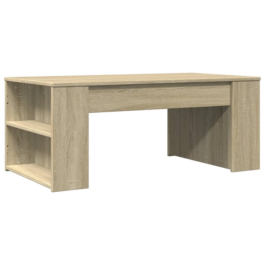 Table Basse 102X55X42 Cm Bois D'ingénierie