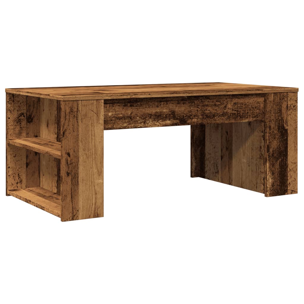 Table Basse 102X55X42 Cm Bois D'ingénierie